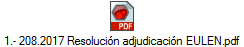 1.- 208.2017 Resoluci�n adjudicaci�n EULEN.pdf