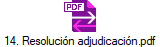 14. Resoluci�n adjudicaci�n.pdf