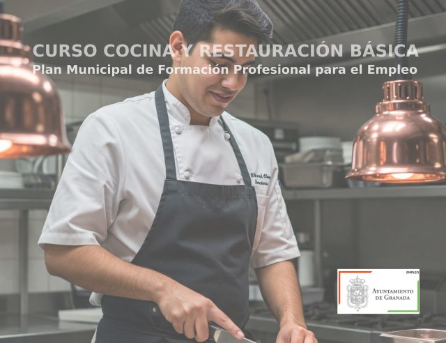 ©Ayto.Granada: banner de cursos del plan municipal de formacin profesional para el empleo