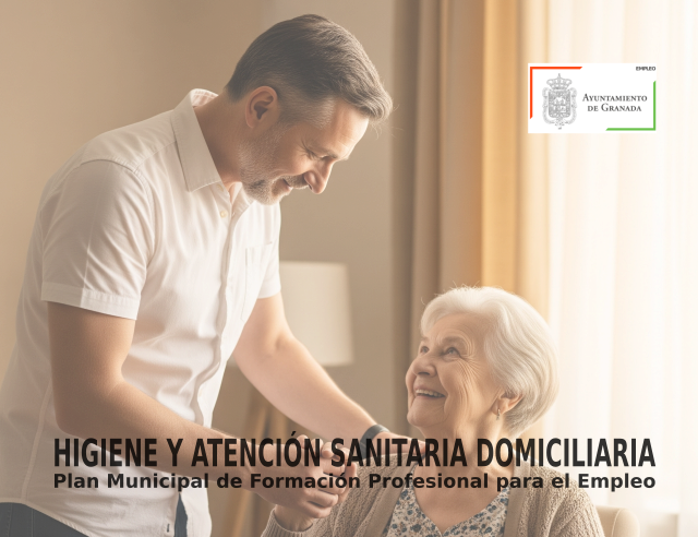 ©Ayto.Granada: banner de cursos del plan municipal de formacin profesional para el empleo