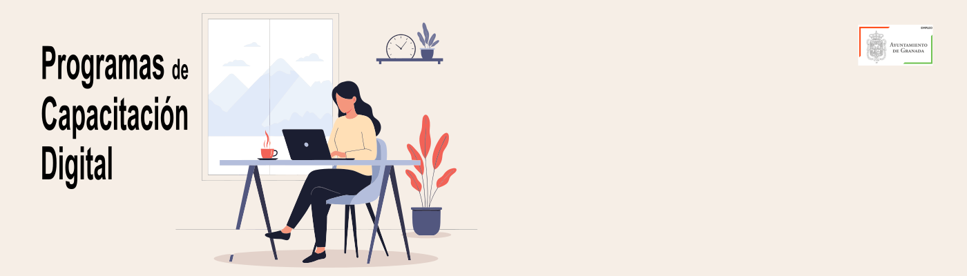 &copy;Ayto.Granada: banner de capacitaci�n digital