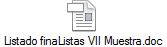 Listado finaListas VII Muestra.doc