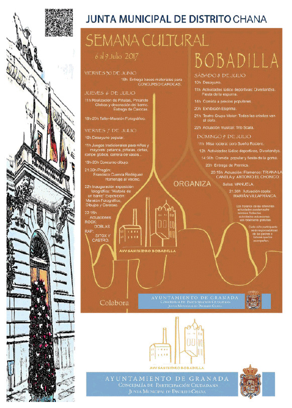 ©Ayto.Granada: Enredate: Semana Cultural Bobadilla