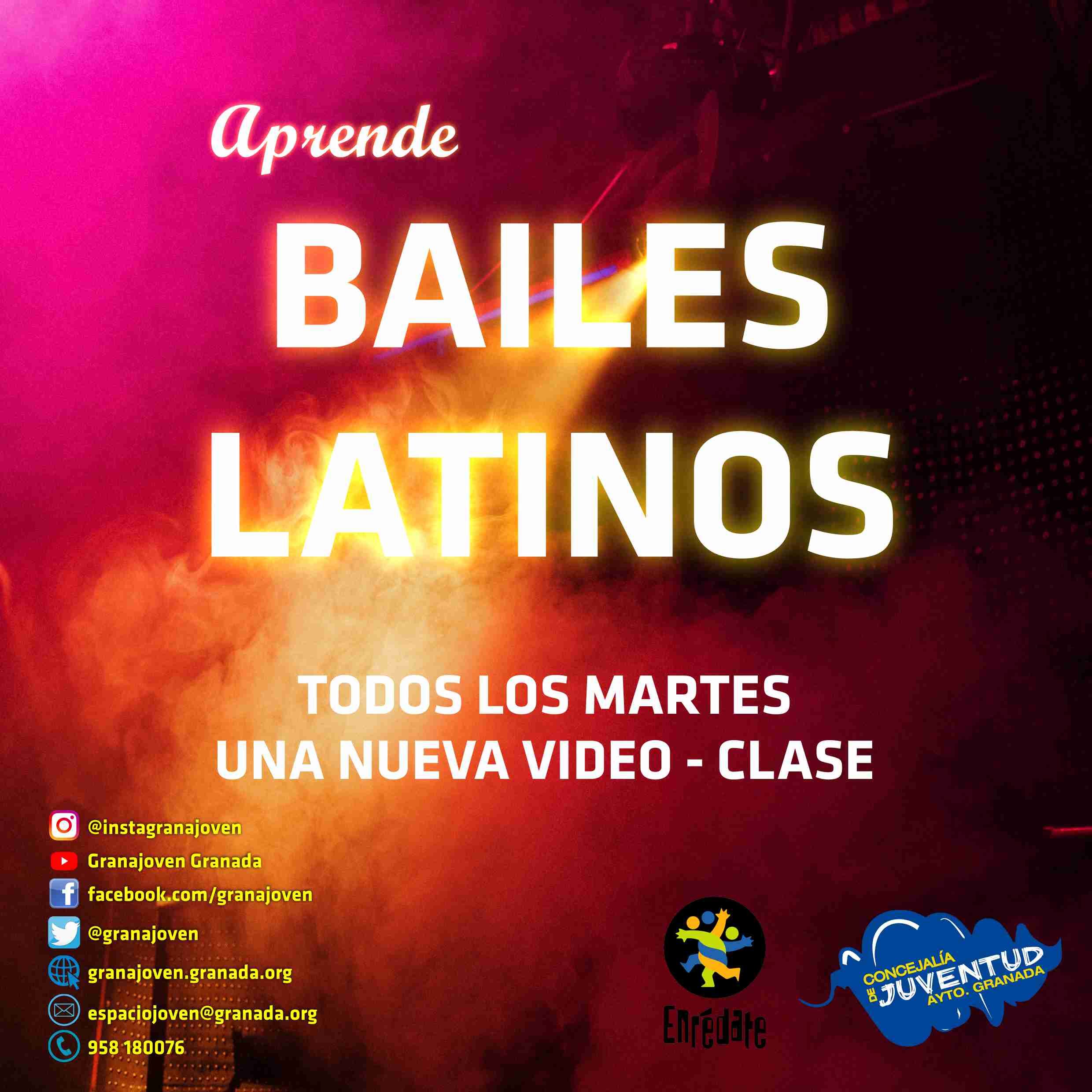 ENREDATE en lnea. Bailes Latinos 