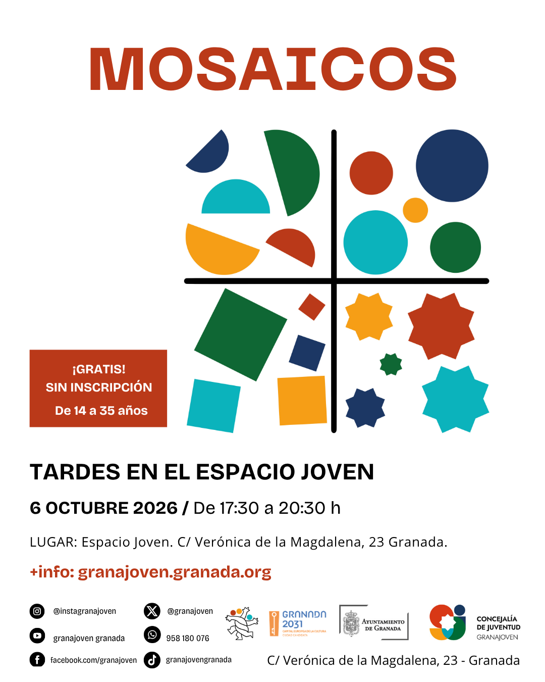 Taller de creaci�n de MOSAICOS