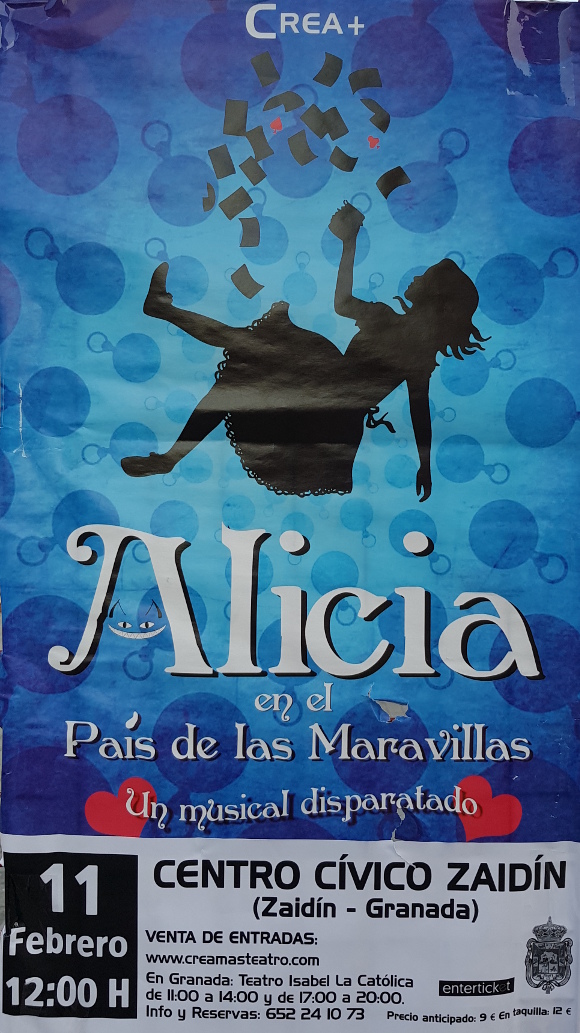 ©Ayto.Granada: Enredate: Alicia en el pais de las Maravillas