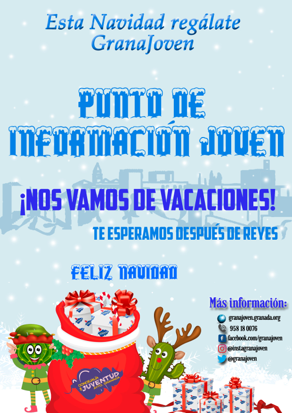 ©Ayto.Granada: Enredate: PIJ Marqus de Mondjar cerrado hasta la vuelta de Navidad