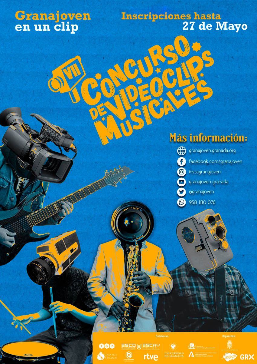 VII  Concurso de Video Clips musicales Granajoven en un Clip 2021