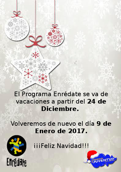 Enredate. Volvemos en Enero 