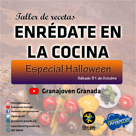 Enredate en la cocina. Especial Halloween