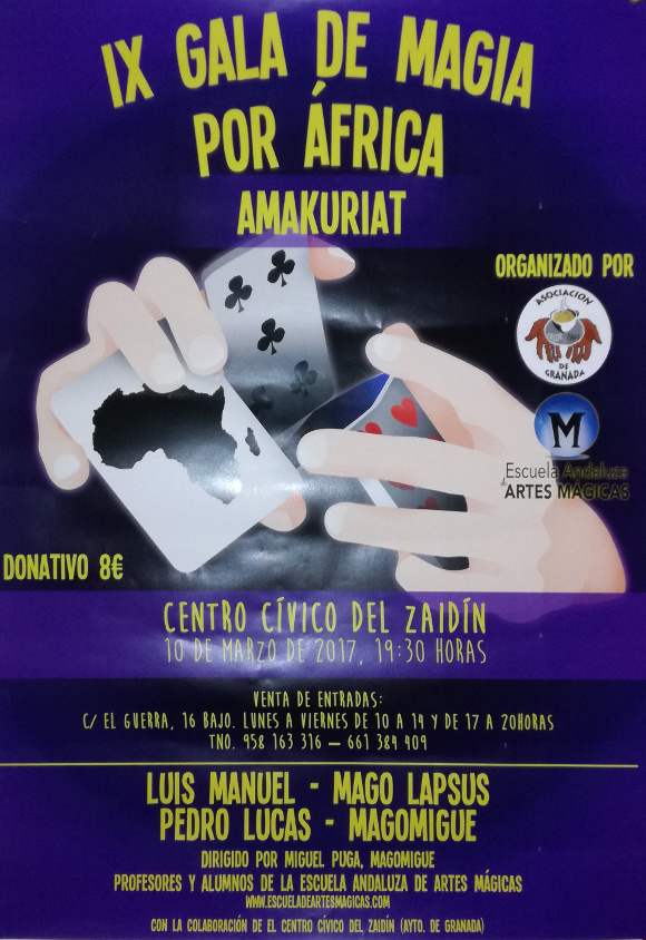 ©Ayto.Granada: Enredate: IX Gala de Magia por frica