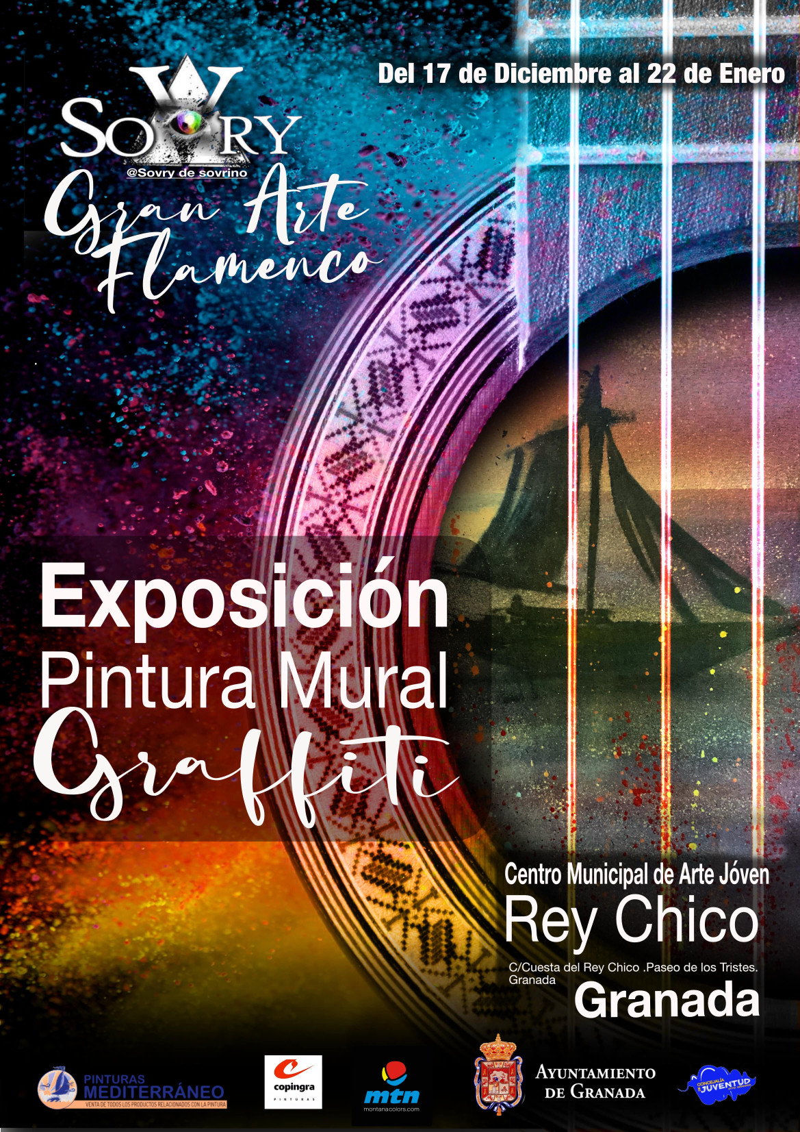 Expo Pintura Mural Graffiti. Rey Chico. 