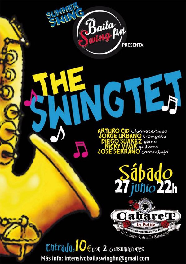 &copy;Ayto.Granada: Enredate: ASOCIACION BAILA SWING FIN JUNTO CON LA PETITE, OFRECEN 27 DE JUNIO