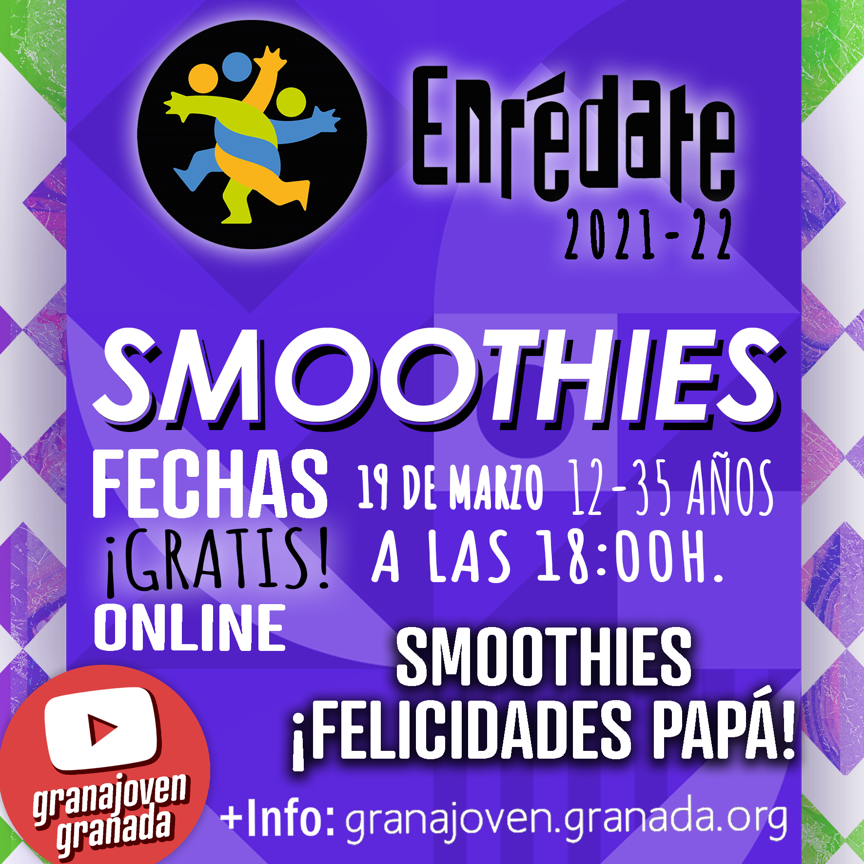 Enr�date. SMOOTHIES ��Felicidades pap�!!