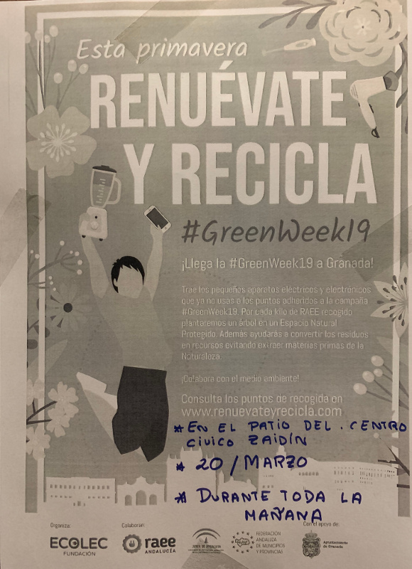 ©Ayto.Granada: Enredate: Renuvate y recicla 