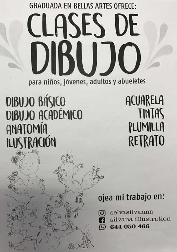&copy;Ayto.Granada: Enredate: Clases de dibujo