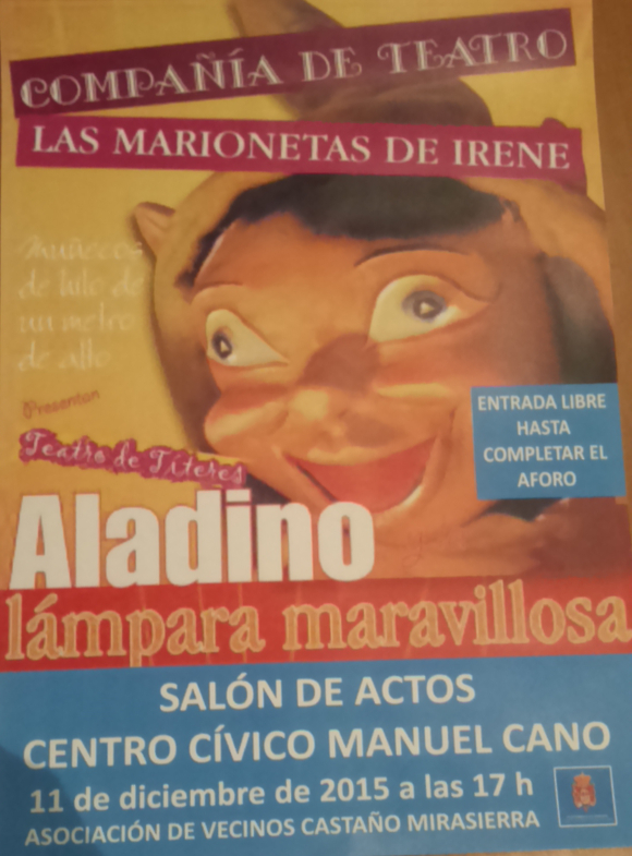 &copy;Ayto.Granada: Enredate: Teatro en tu barrio. Gratis hasta completa aforo!!!