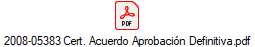 2008-05383 Cert. Acuerdo Aprobaci�n Definitiva.pdf