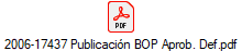 2006-17437 Publicaci�n BOP Aprob. Def.pdf
