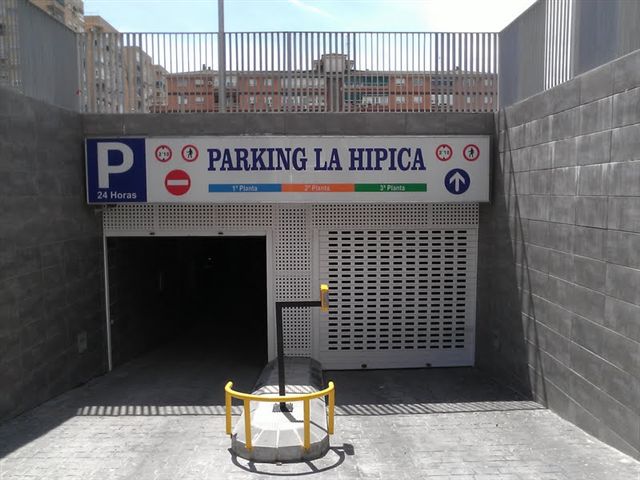 ©Ayto.Granada: Portal Inmobiliario. Plazas de aparcamiento con trasteros: Aparcamiento de La Hípica. Zona Zaidín Vergeles