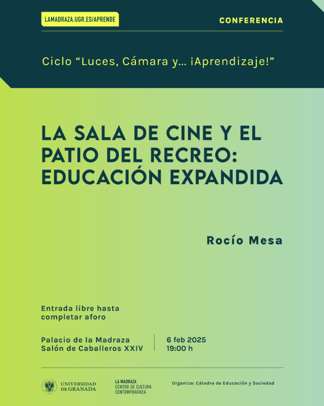 Conferencia: La sala de cine y el patio del recreo, educacin expandida