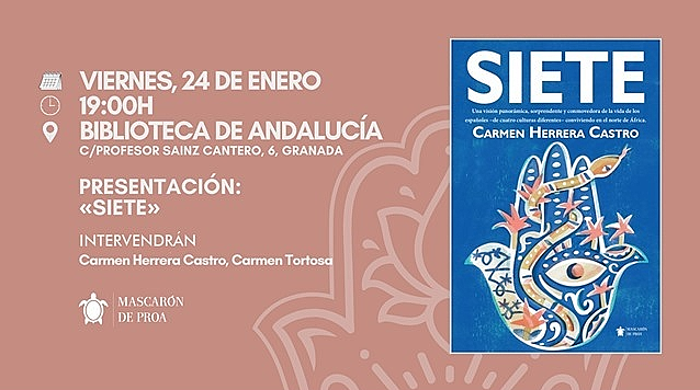 Presentación del libro Siete de Carmen Herrera Castro