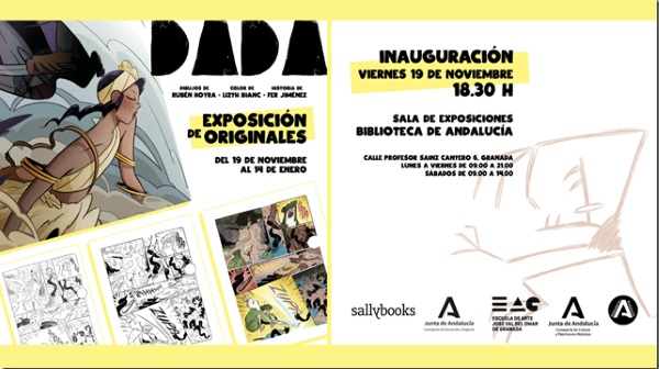 Inauguracin de la exposicin El cmic de fantasa Dada: su proceso creativo