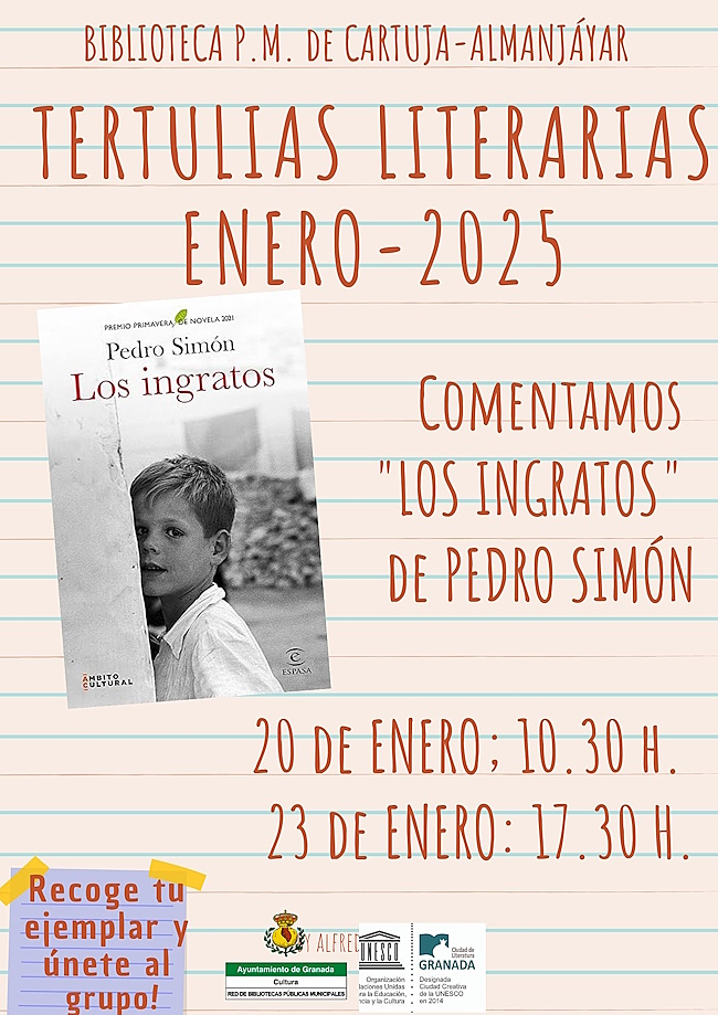 Tertulia literaria de Los Ingratos de Pedro Simn