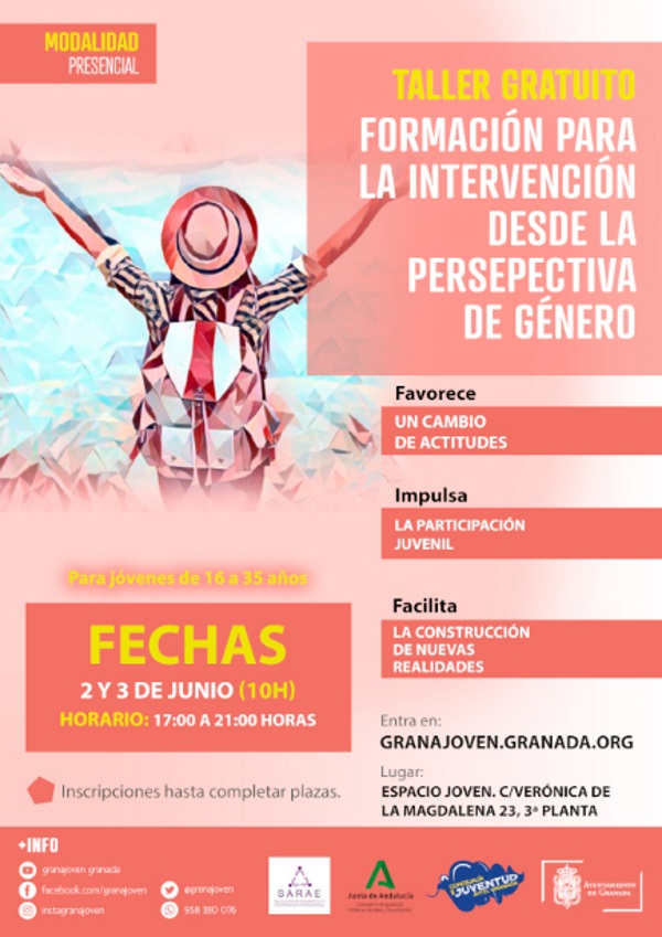 Taller formaci�n para la intervenci�n para la perspectiva de g�nero