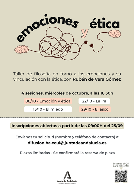 Taller Emociones y tica, con Rubn de Vera Gmez