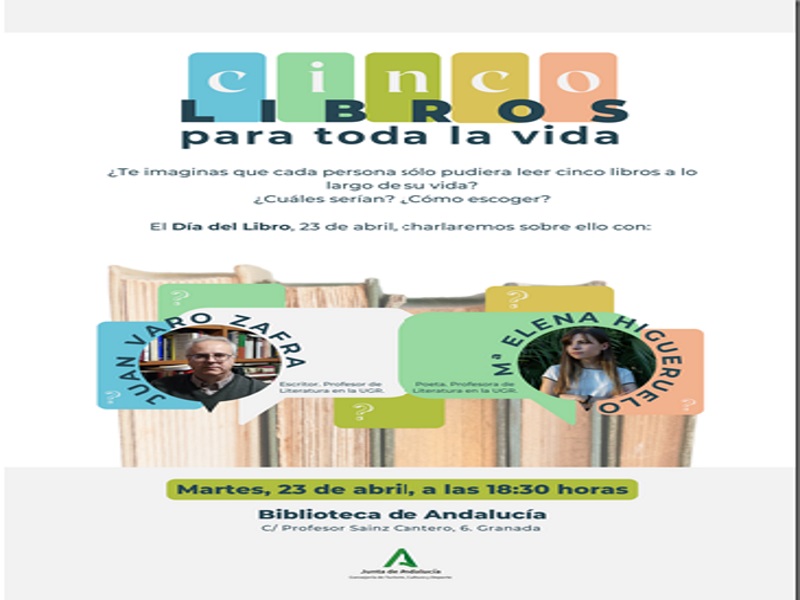 Da del Libro 2024: Cinco libros para toda la vida