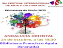 Quinto Festival Internacional de Arte y Cultura Sur, Primaveras de Otoo 2025