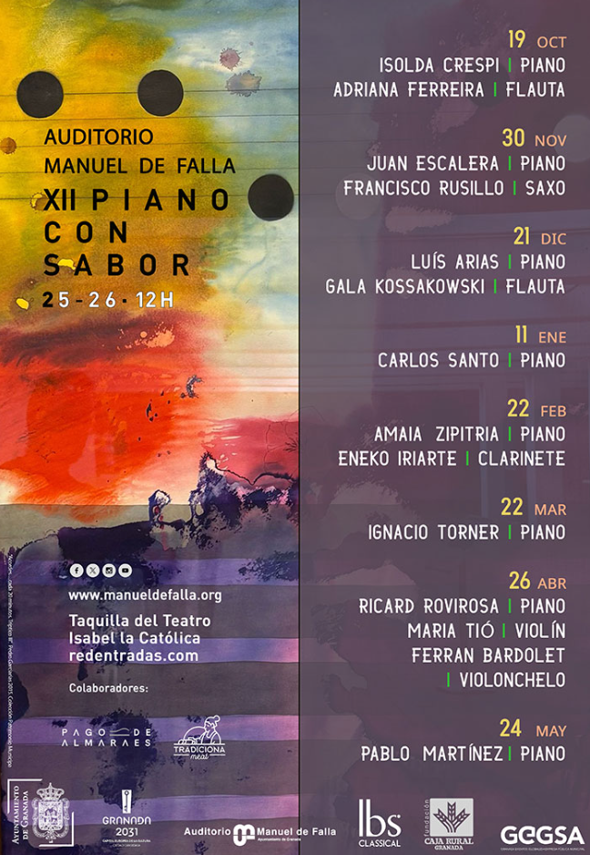 XII Piano con sabor
