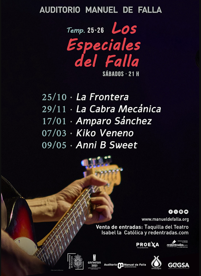 Los Especiales del Falla. Temporada 2025-2026