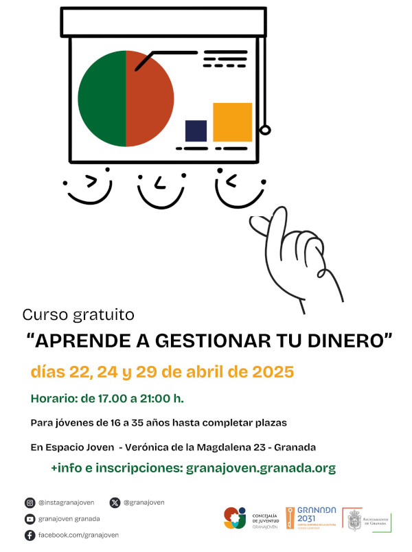 Curso gratuito "Aprende a gestionar tu dinero"