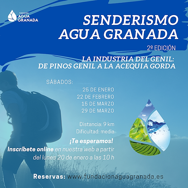 2 Edicin de la ruta de senderismo, La industria del Genil: De Pinos Genil a la Acequia Gorda