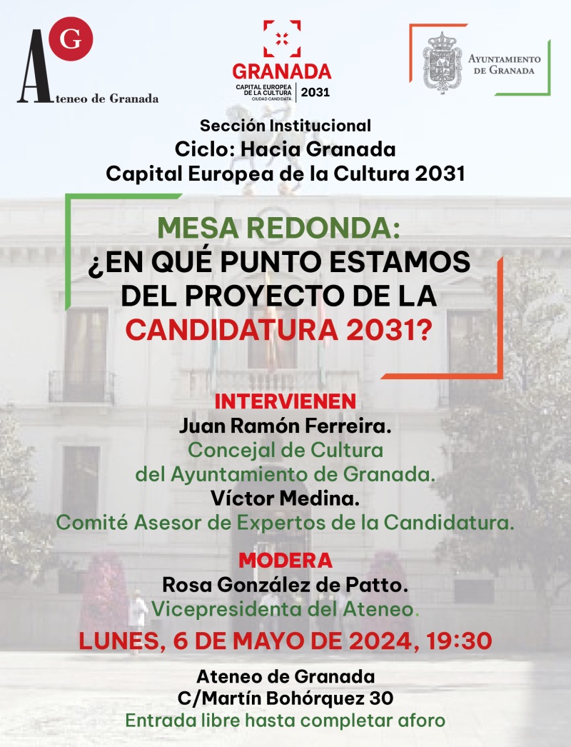 Ciclo. Hacia Granada Capital Cultural Europea 2031