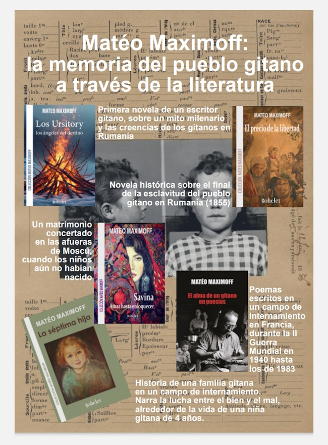 Mateo Maximoff: La memoria del pueblo gitano a travs de la literatura