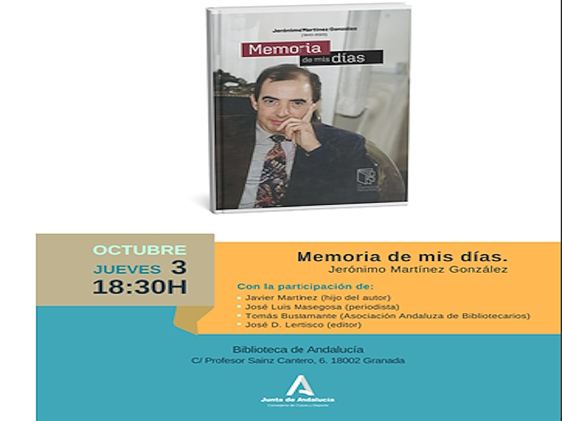 Presentaci�n del libro Memoria de mis d�as