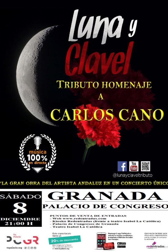 Luna y clavel: Tributo homenaje a Carlos Cano