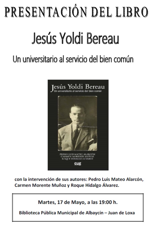 Presentaci�n del libro  Jes�s Yoldi Bereau