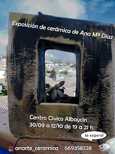 Exposicin de cermica de Ana Mara Daz