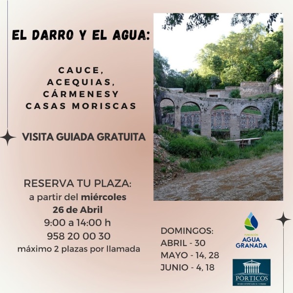 El Darro y el agua: cauce, acequias, c�rmenes y casas moriscas