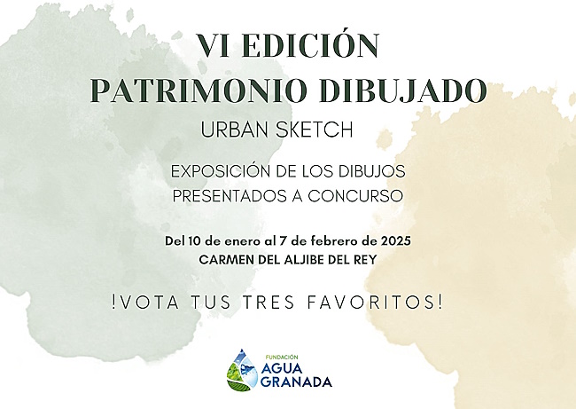 VI Edición Patrimonio Dibujado, Urban Sketch: Exposición de dibujos del concurso