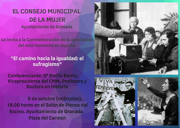 Conferencia: El camino hacia la igualdad: el sufragismo