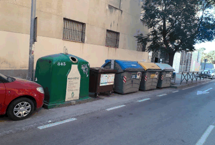 Calle Albond&oacute;n (juntoIES Hermenegildo Lanz)