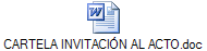 CARTELA INVITACI�N AL ACTO.doc