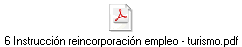 6 Instrucci�n reincorporaci�n empleo - turismo.pdf
