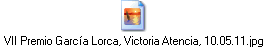 VII Premio Garc�a Lorca, Victoria Atencia, 10.05.11.jpg
