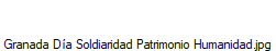 Granada D�a Soldiaridad Patrimonio Humanidad.jpg